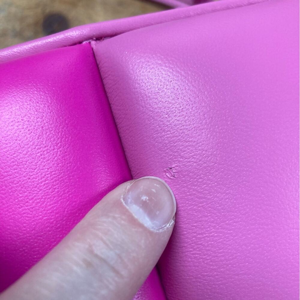 New Kate Spade Purse Boxxy Tote Vivid Snap Pink Quilted Handbag - Picture 16 of 16